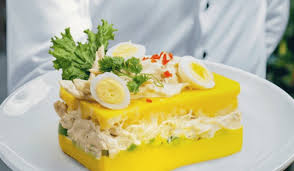 Causa rellena de pollo