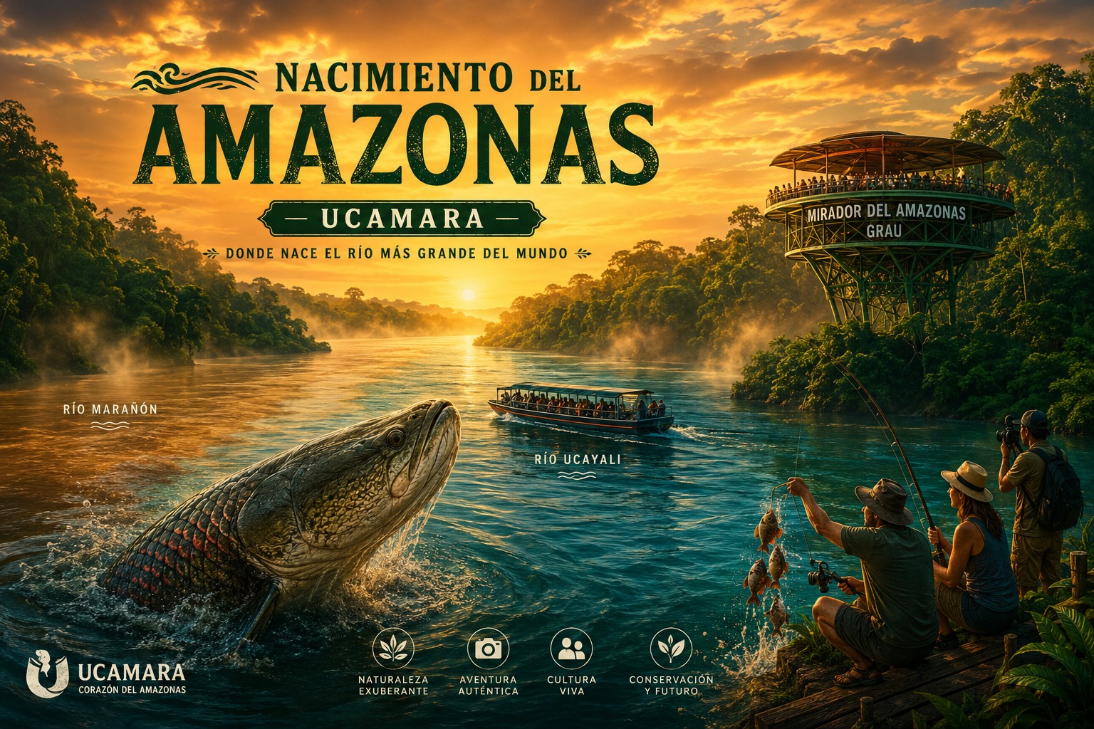 Nacimiento del Amazonas - Ucamara
