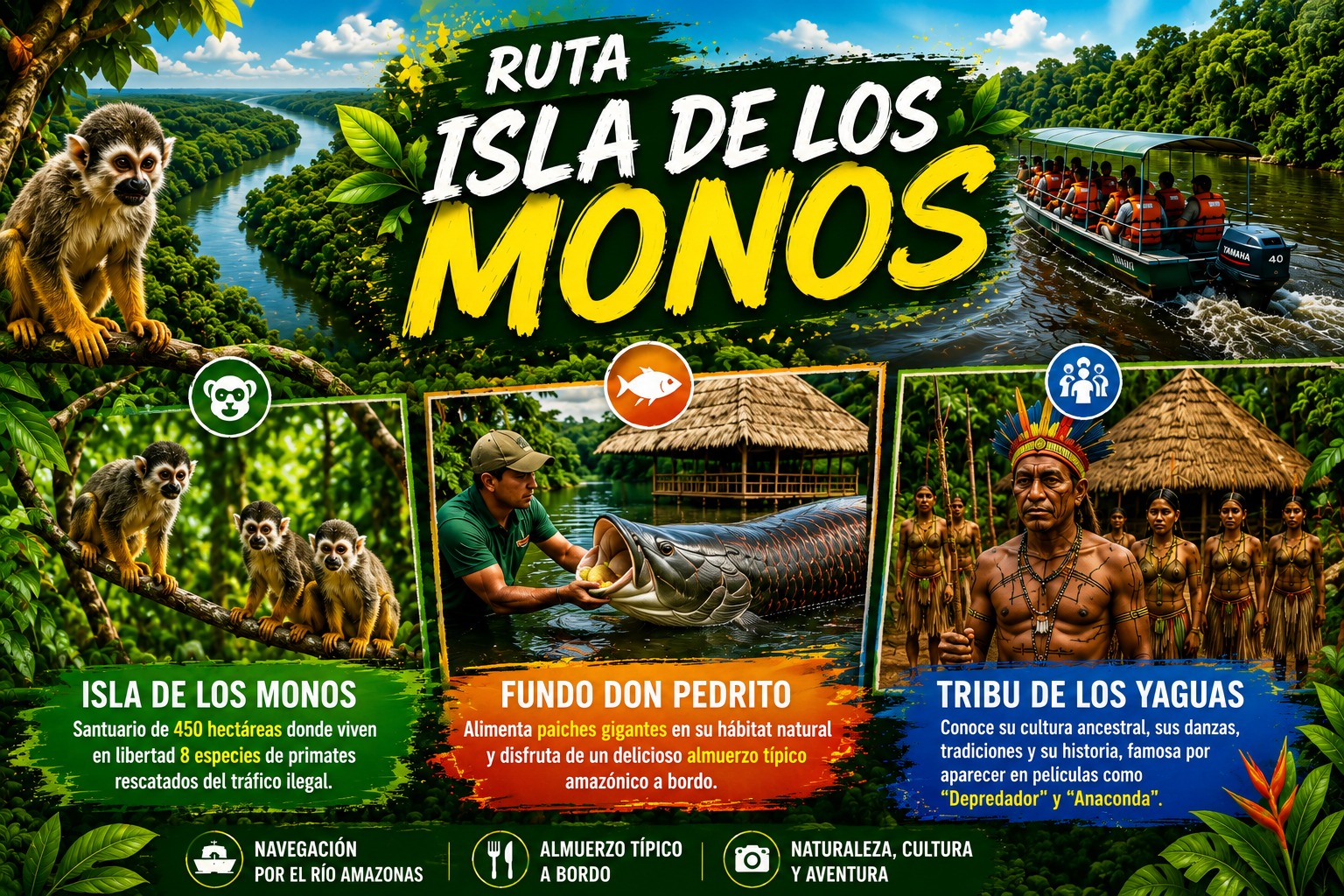 Ruta Isla de los Monos